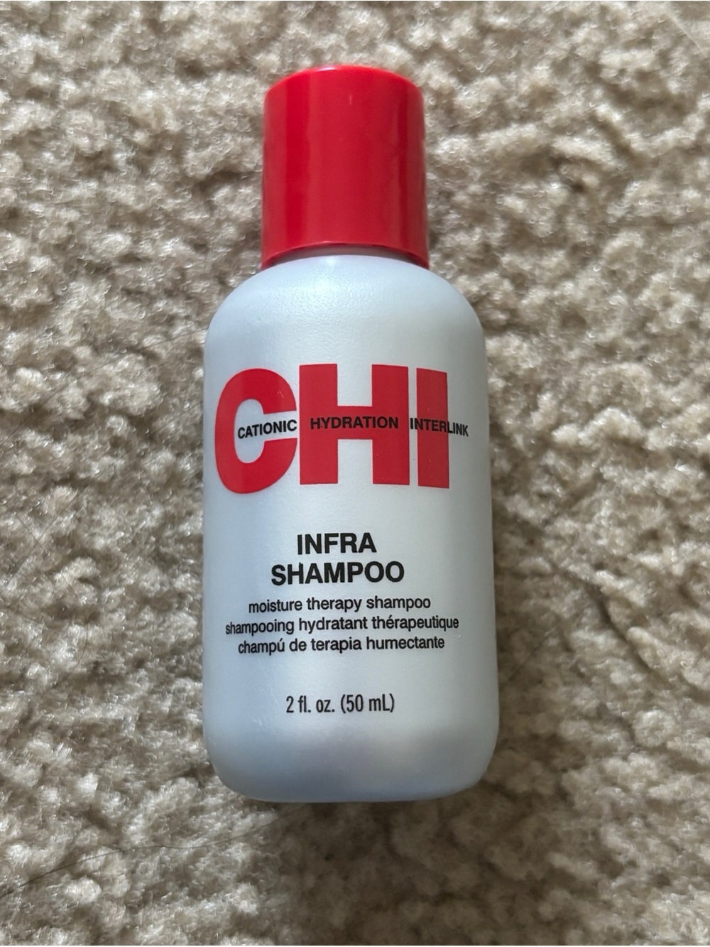 CHI Infra Moisture Therapy Shampoo Travel Size 2 oz Full